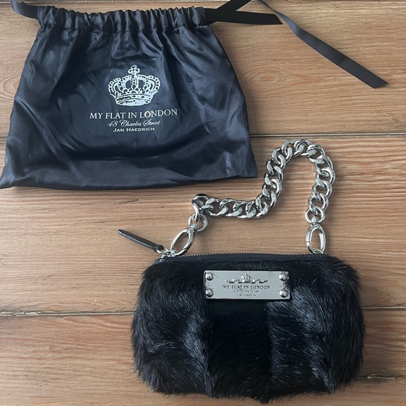 My Flat in London Handbags - My Flat in London Fur Purse